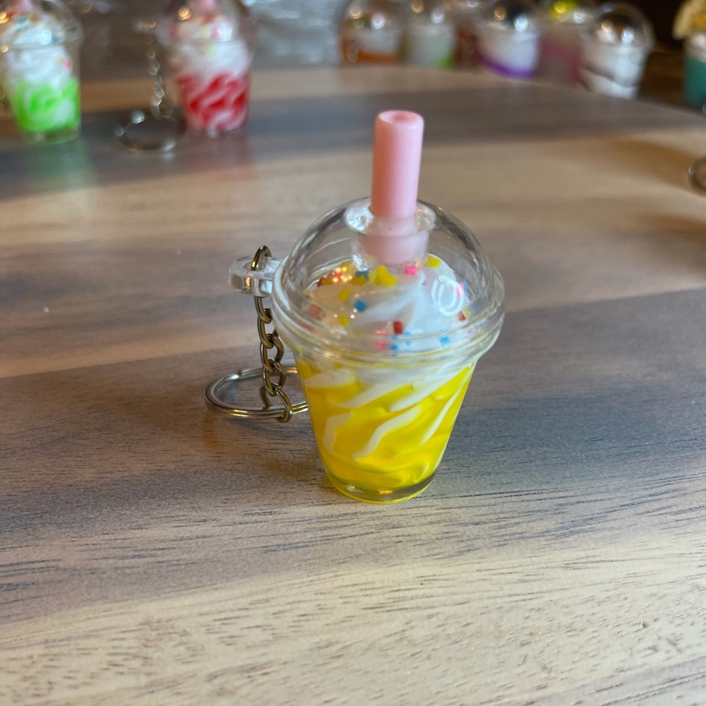 Mango shake key chains
